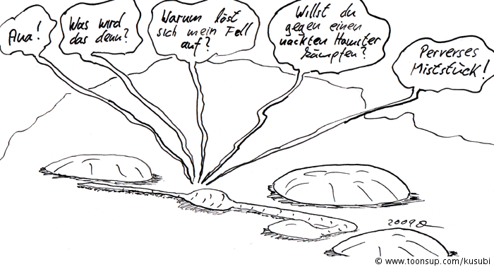 Cartoon: long road 11
