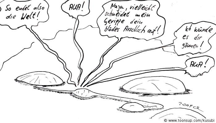 Cartoon: long road 13