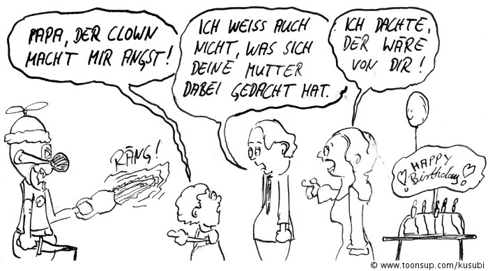 Cartoon: HAPPY BIRTHD 1