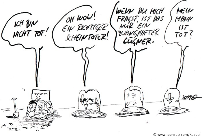 Cartoon: unterirdisch 1