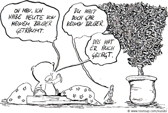 Cartoon: die letzte analogie 1