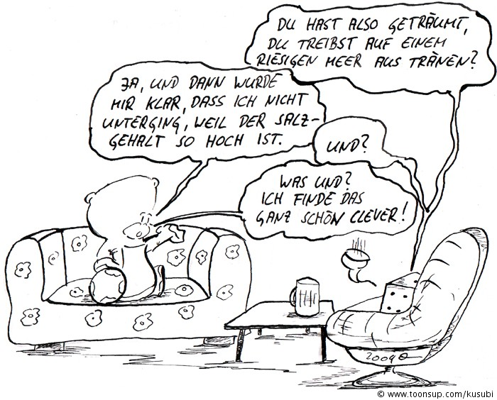 Cartoon: Einer hat immer Recht 1