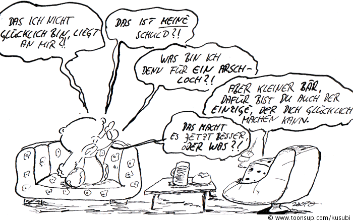 Cartoon: ohne hosen 1
