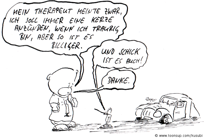Cartoon: There Is A Light That Never Goes Out 1