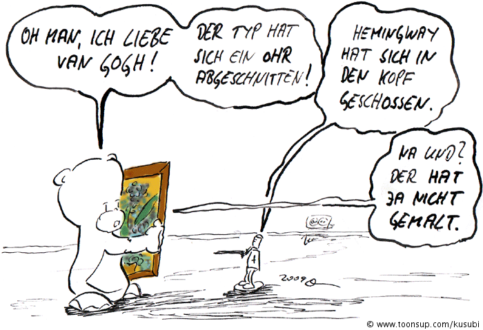 Cartoon: van gogh 1