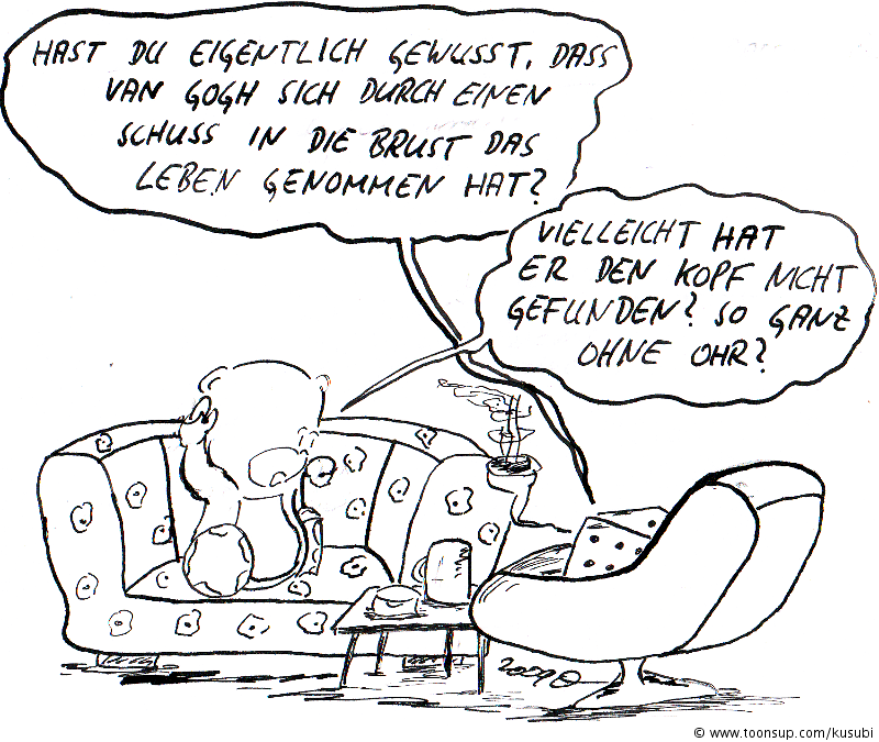 Cartoon: gogh, van 1