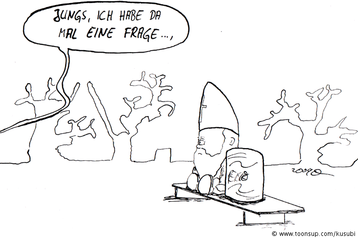 Comic: kulinarischer Jesus 1