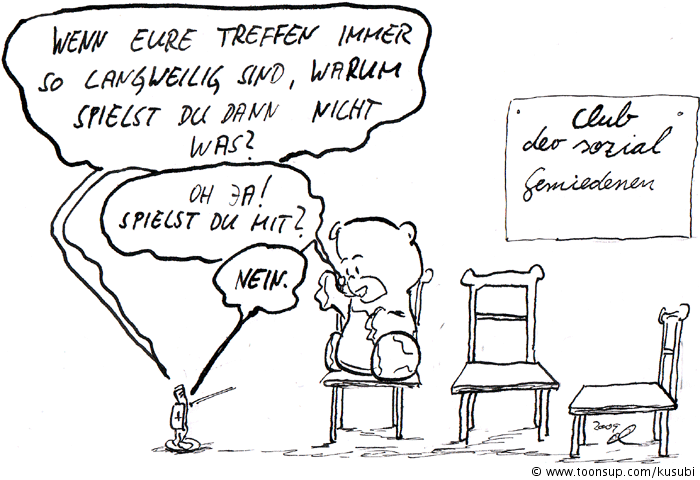 Cartoon: Wie der CVJM mit weniger Sex 1