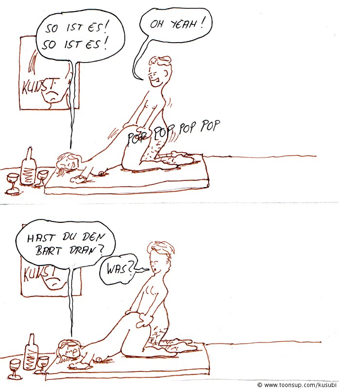 Comic: Friedrich Nietzsche fickt das Leben 1