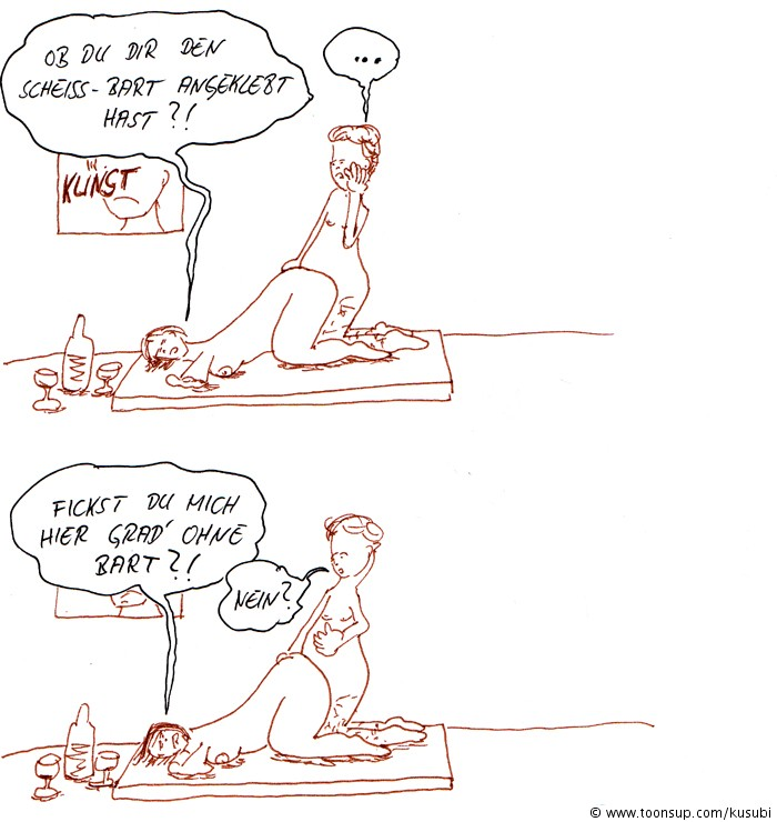 Comic: Friedrich Nietzsche fickt das Leben 2