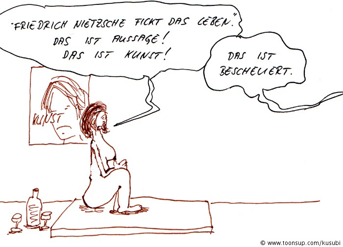 Comic: Friedrich Nietzsche fickt das Leben 5