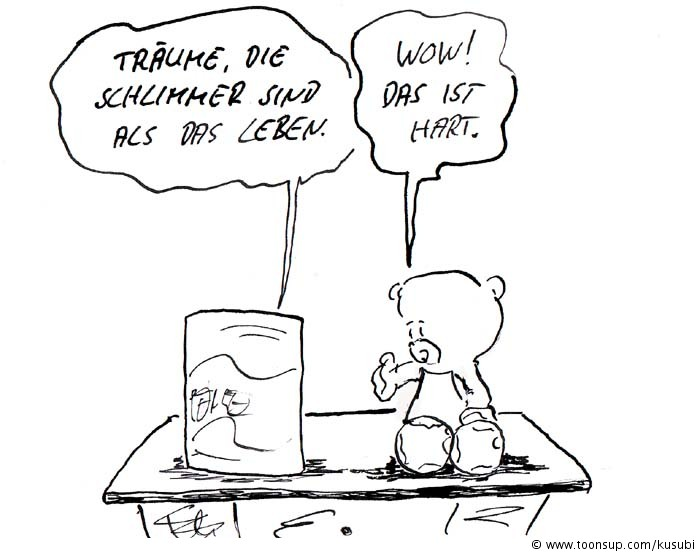 Comic: teddy und dose 3
