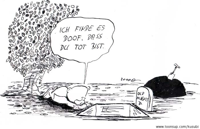 Cartoon: einfach nur so 1