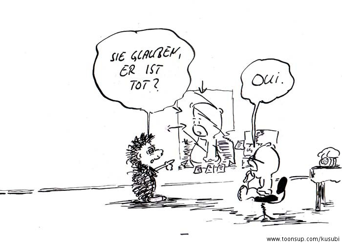 Comic: je sens du sang, énormément de sang! 1