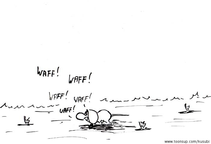 Comic: Ein dummer Comic über einen dummen Hund 1