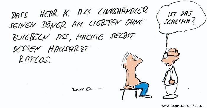 Cartoon: ...die das leben schreibt. 1