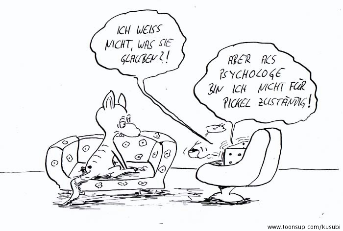 Comic: Pickel am Arsch 2