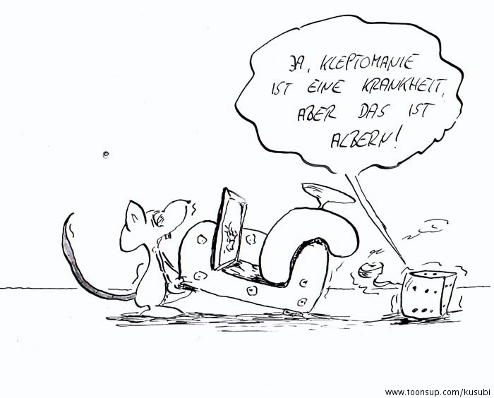 Comic: Kleptomanie 1