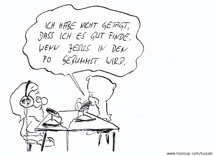Comic: Betr: Krippenspiel 2