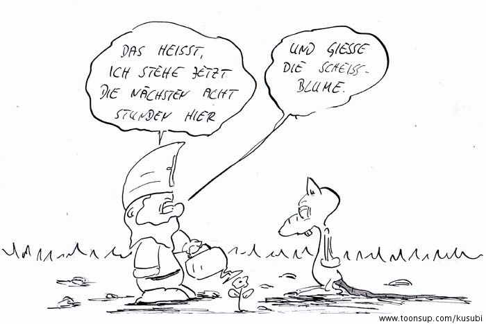 Comic: Gartenzwerge 2
