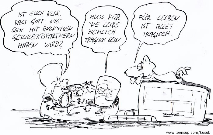 Comic: politisch und religiös vollkommen inkorrekt 1