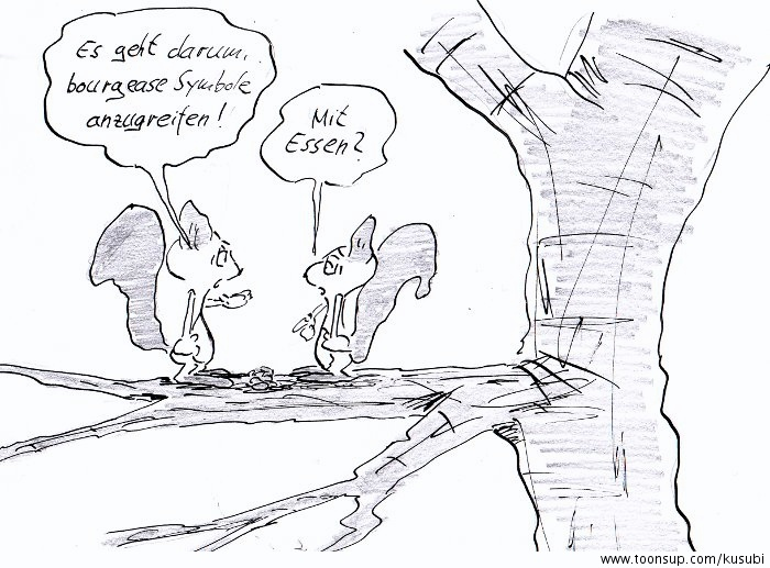 Comic: the league of anarchistische Eichhörnchen strikes back 1