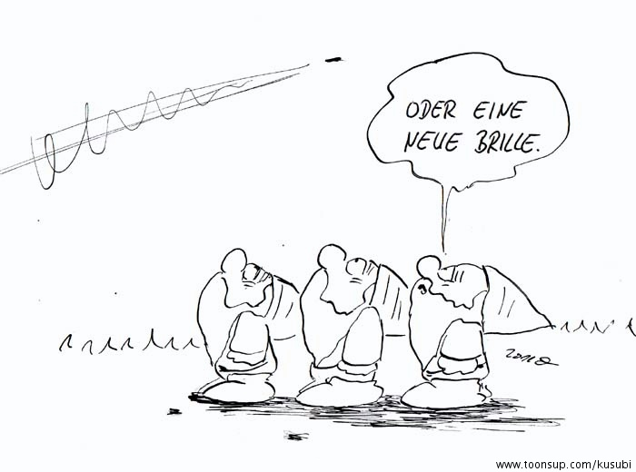 Comic Sinn und Sinnlosigkeit Toonsup
