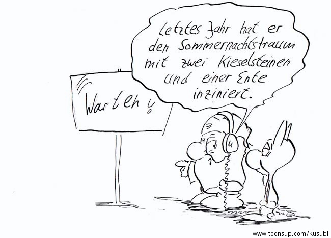 Comic: Ein Regisseur, der an Grenzen geht 1
