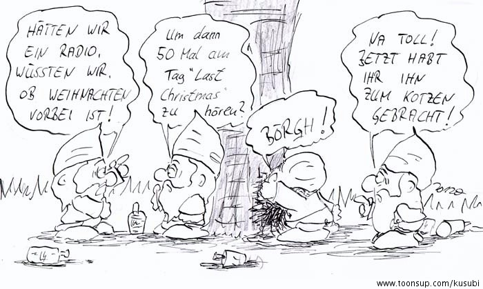 Comic: ...und während George Michael schon längst wieder pofickt... 1