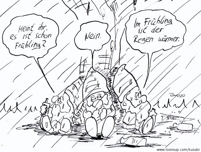 Comic: Die Drei und das Wetter 1