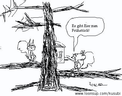 Cartoon: Zwillinge zum Frühstück 1