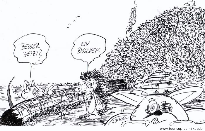 Comic: Sag zum Abschied leise Servus 3