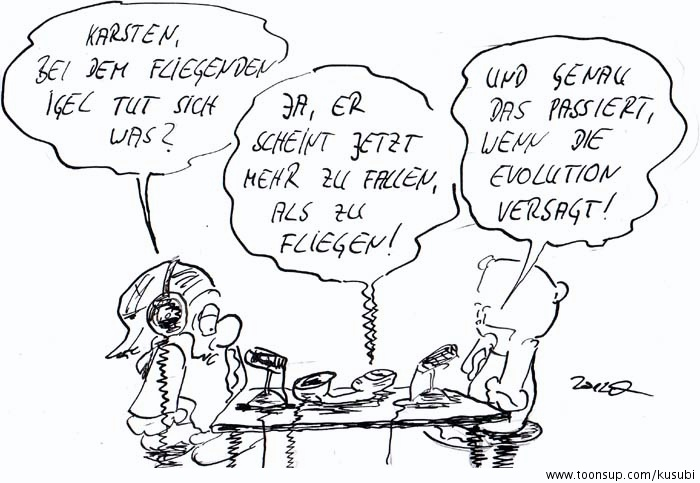 Comic: Gute Augen & good eyes part two und dann noch warten... 2