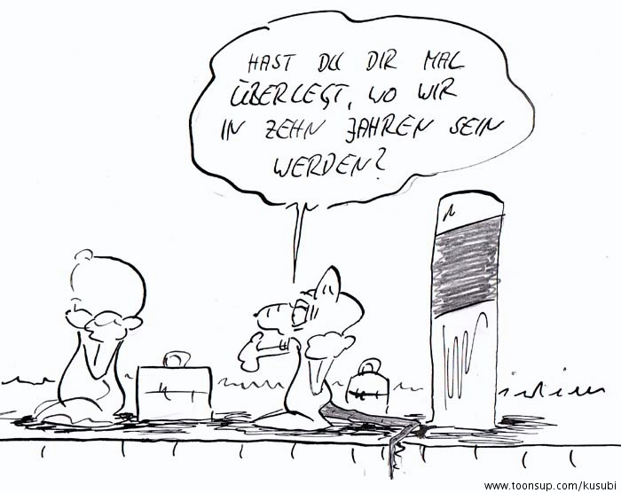 Comic: heute in zehn jahren 1
