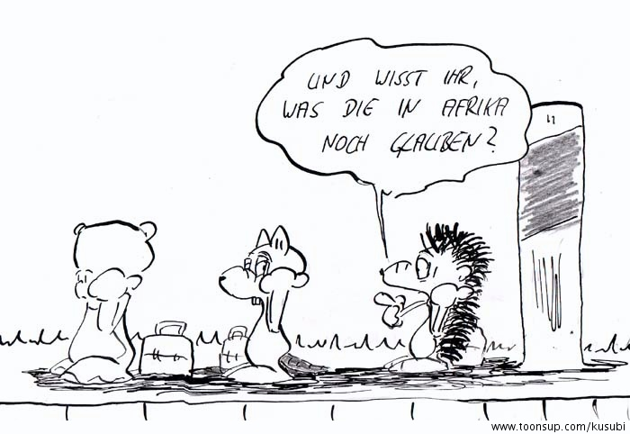 Comic: Über das Trampen 2