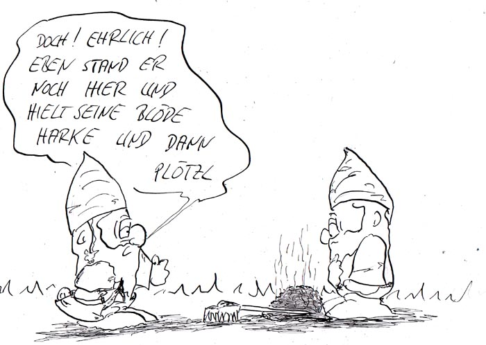 Comic: in der prallen Sonne 1
