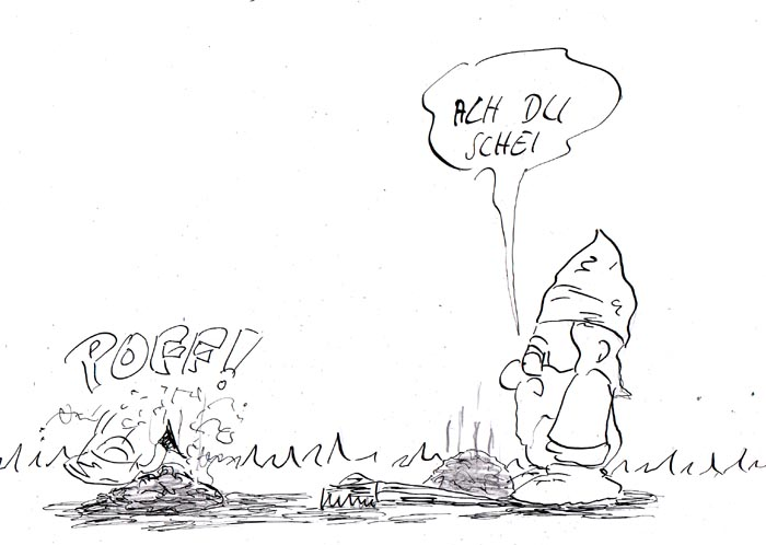 Comic: in der prallen Sonne 2