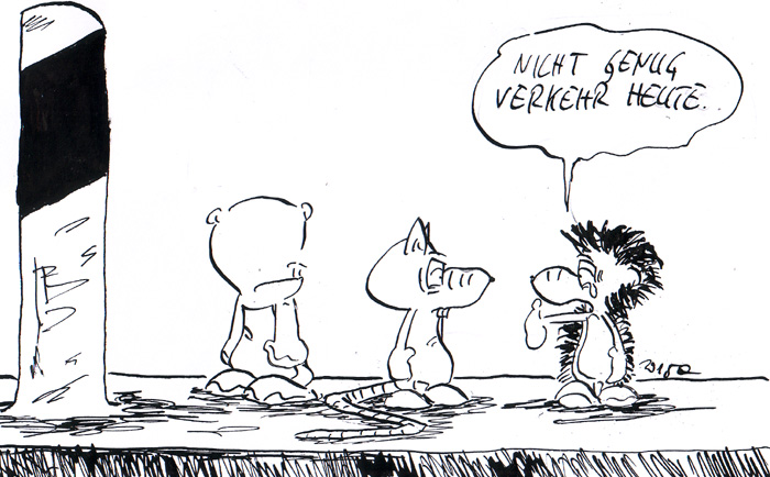 Comic: Schwanger. Sonntag. Drei. 3