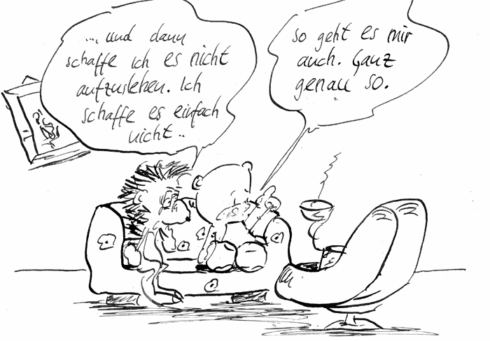 Comic: einfach kämmen 2