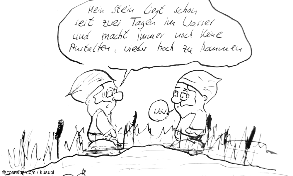 Comic: An einem Sonntag am See 1