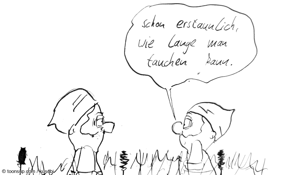 Comic: An einem Sonntag am See 2