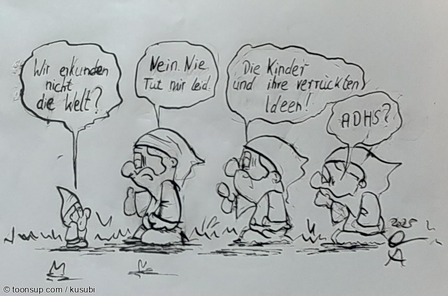 Cartoon: bob der kleine Gartenzwerg 1