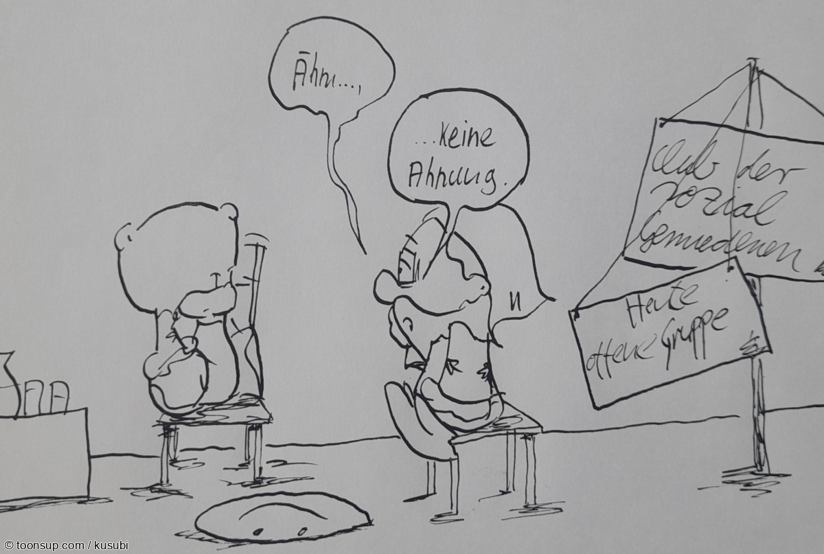 Comic: Offene Gruppe 2