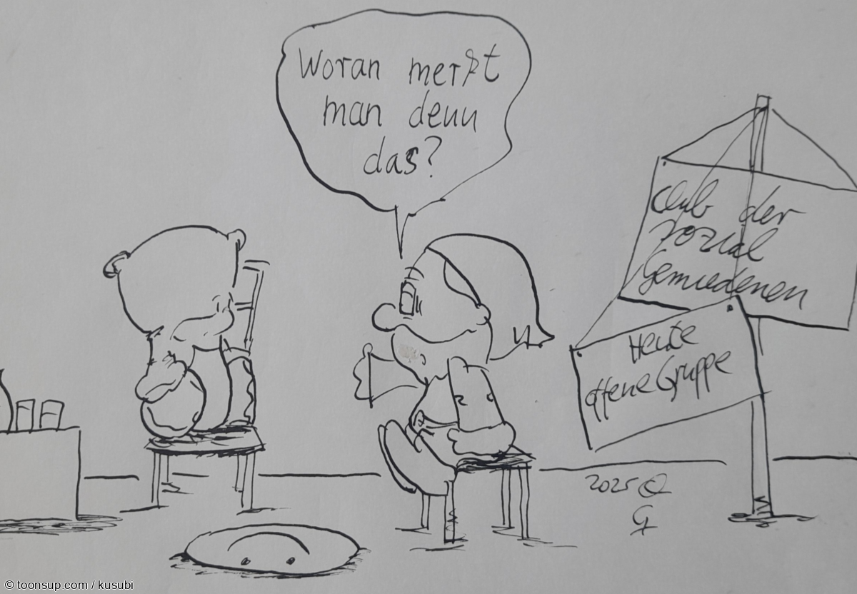 Comic: Offene Gruppe 3