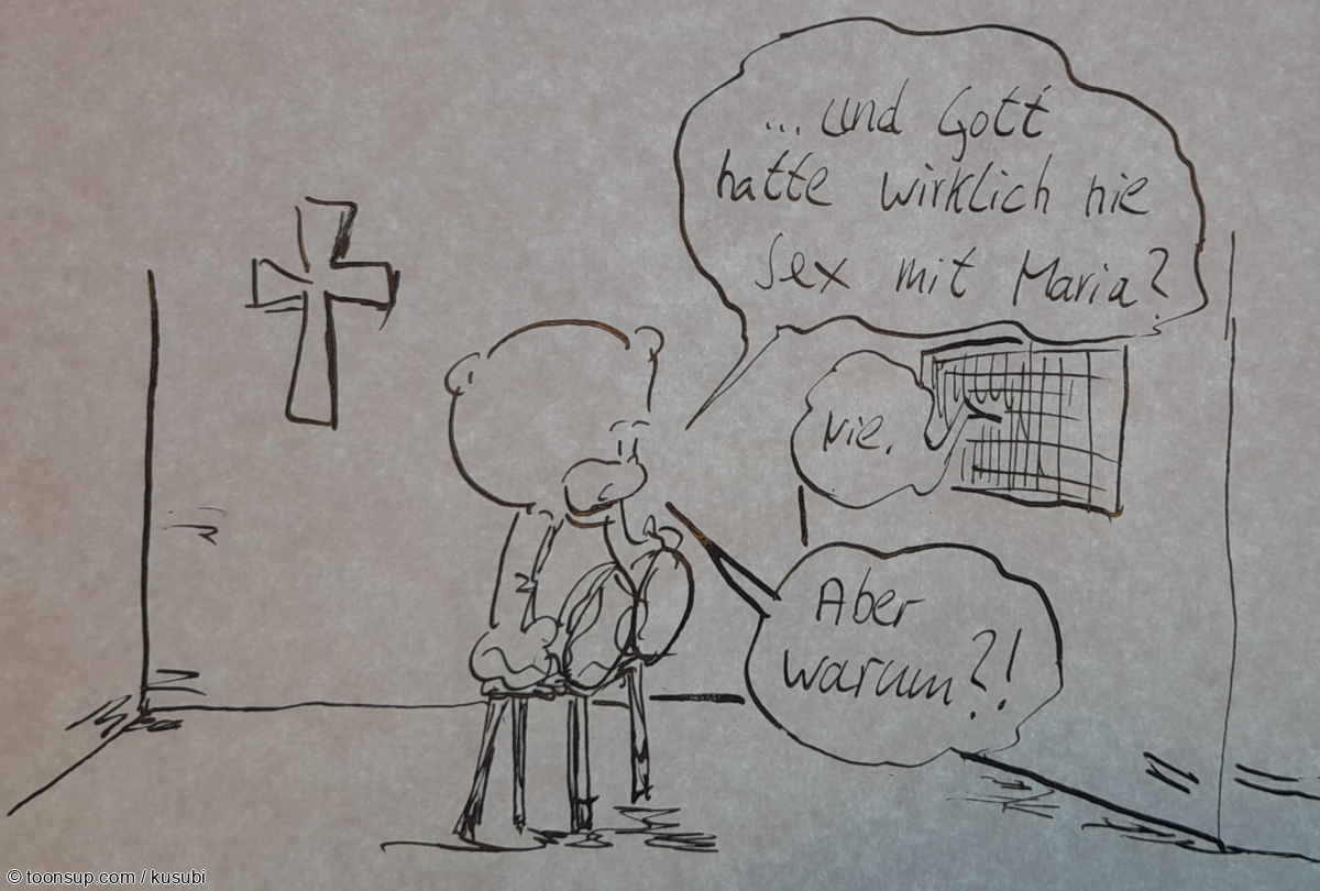 Comic: Pornographische Blasphemie 1