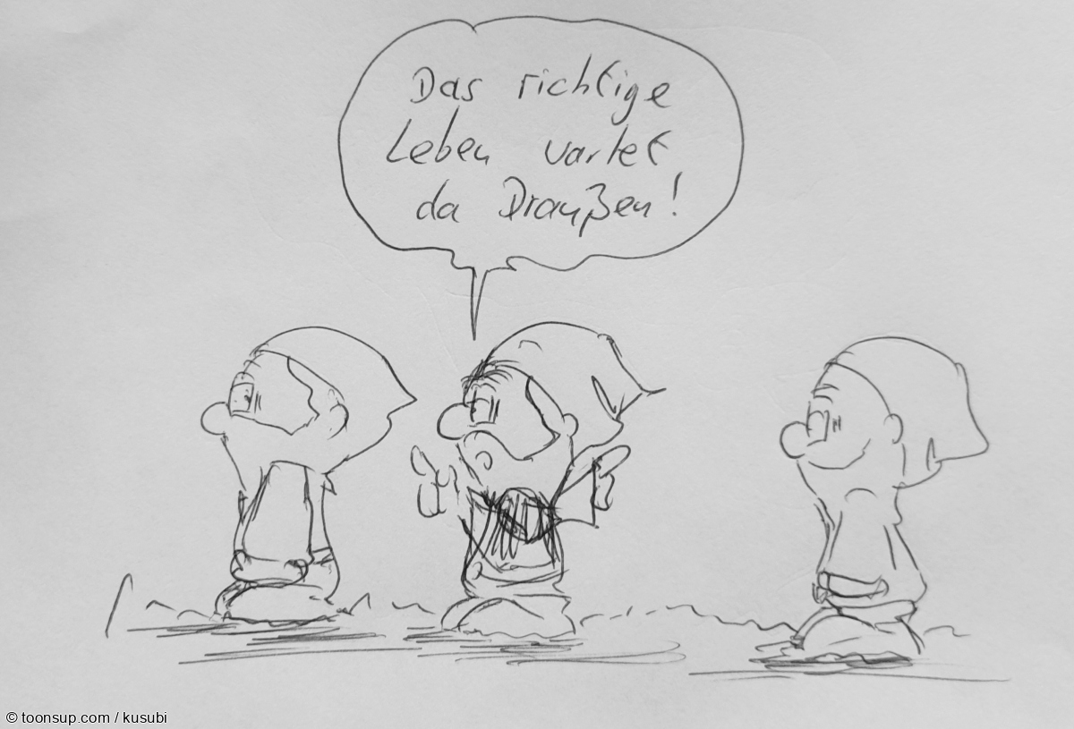 Comic: ""on the road"" 1