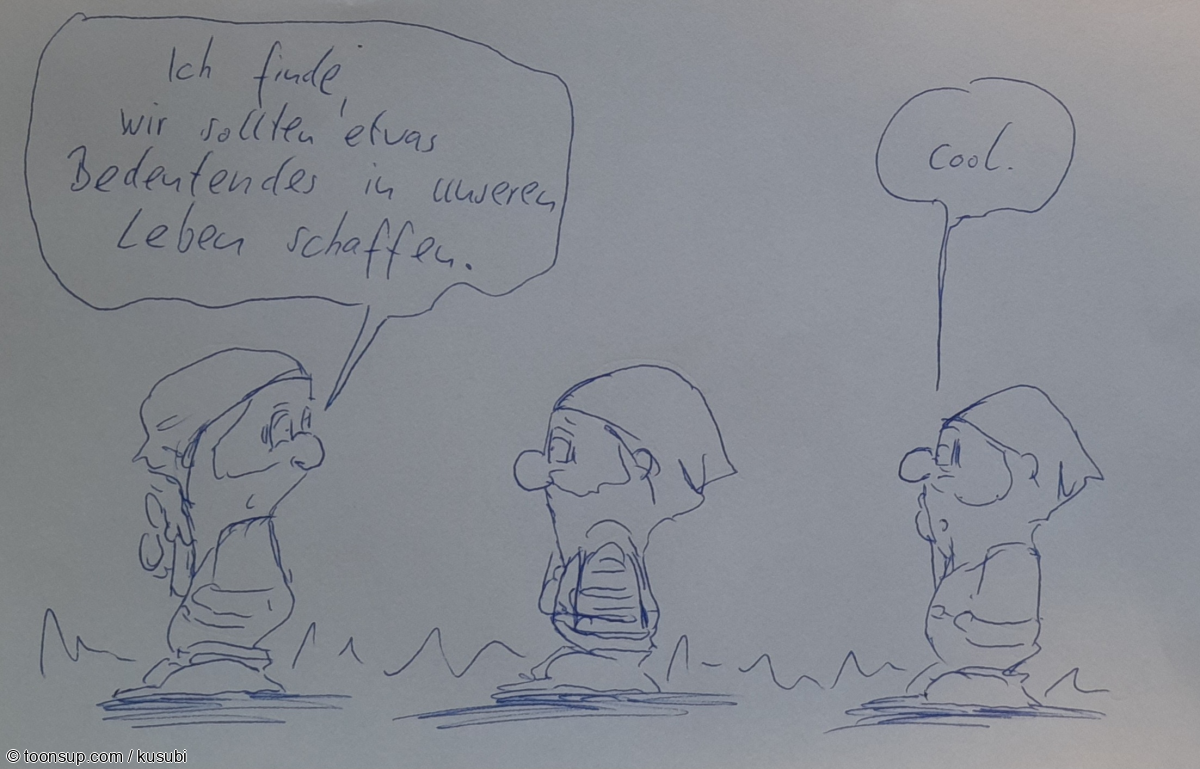 Comic: Das dumme Ende der Schlange 1