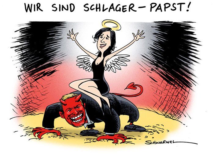 Illustration: Wir sind Schlager Pabst 1