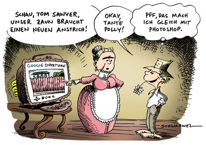 Cartoon: Tom Sawyers neue Abenteuer 1