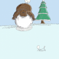 Schnee Bär